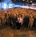 Bobby Henline teaches Team Offutt resiliency at special Airman's Call