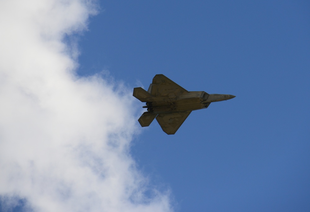 Heritage flight for Beale Air and Space Expo