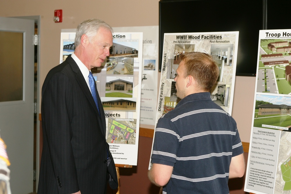 Wisconsin senator visits 2015 Fort McCoy Armed Forces Day Open House
