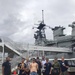 JTWC Volunteers Aboard USS Missouri