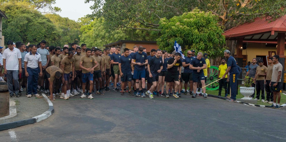 Sri Lankan Base 5K during PP18