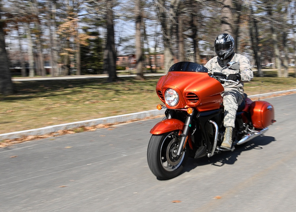 Motorcycle training required before riding at Hanscom