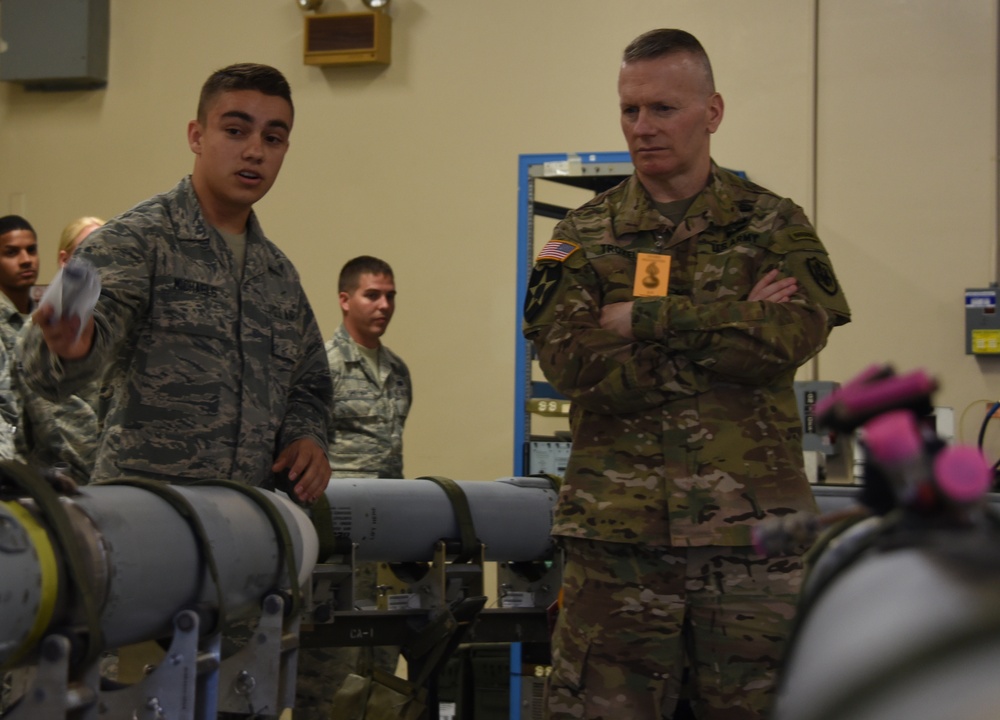 U.S. Armed Forces’ most senior NCO visits Tyndall