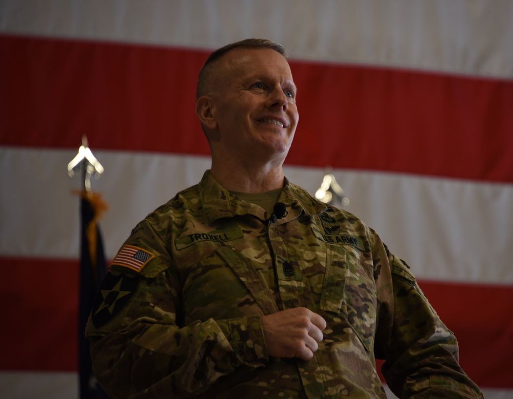 U.S. Armed Forces’ most senior NCO visits Tyndall