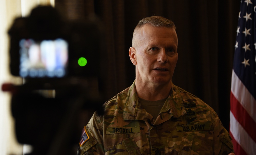 U.S. Armed Forces’ most senior NCO visits Tyndall