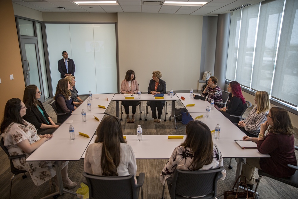 Second Lady visits Camp Pendleton