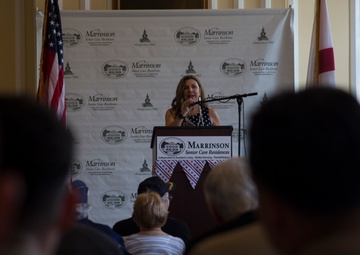 U.S. Marines and Sailors Pay Tribute To Previous Generations