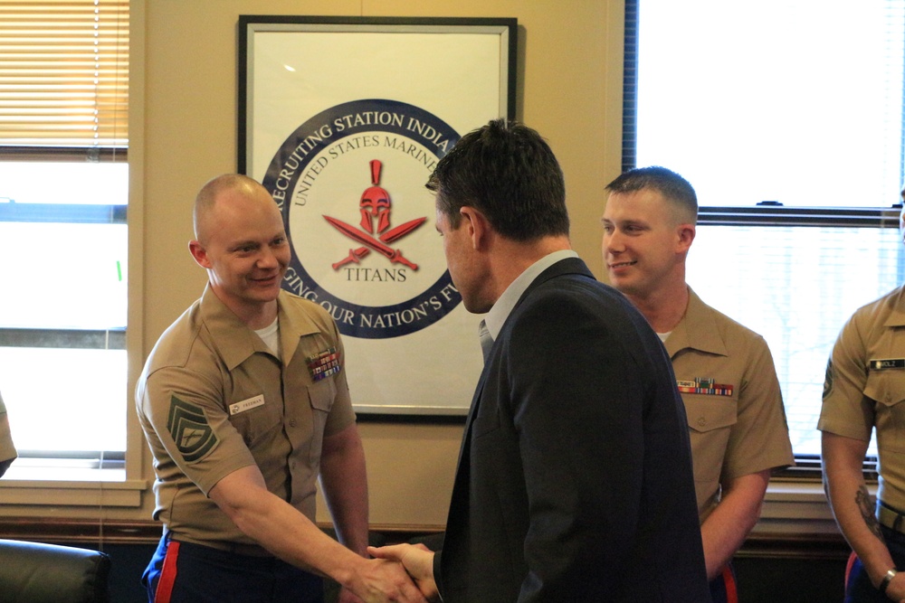 Senator Todd Young Visits RS Indianapolis