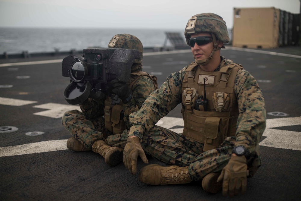 DVIDS - Images - US Marines set undergo a simulated strait transit ...