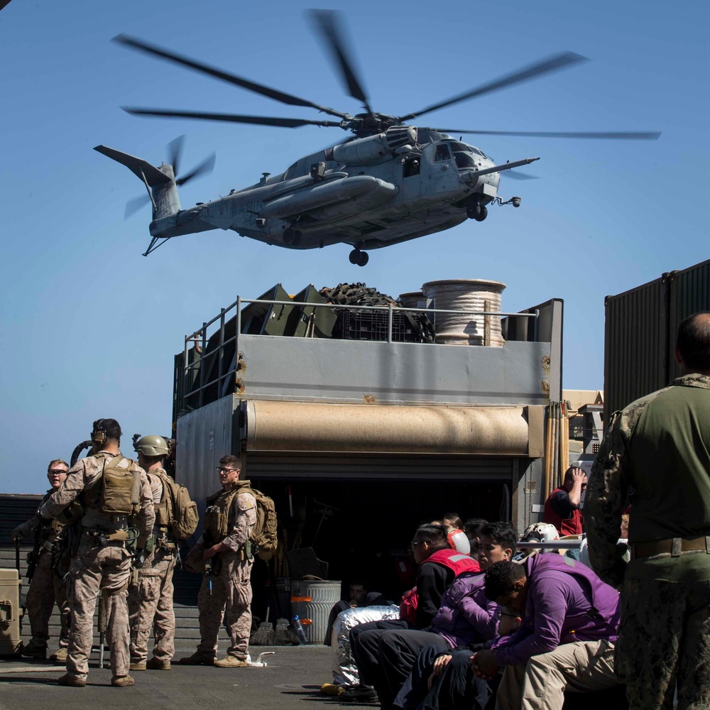 Maritime Raid Force Lands on the Rushmore