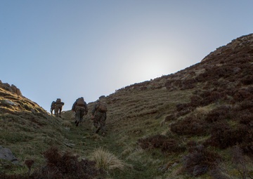 4th ANGLICO navigates the hills of Scotland at Joint Warrior 18