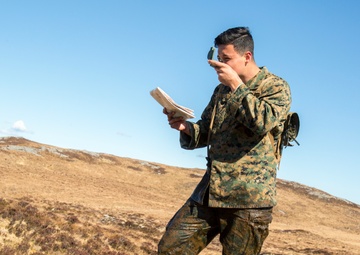 4th ANGLICO navigates the hills of Scotland at Joint Warrior 18