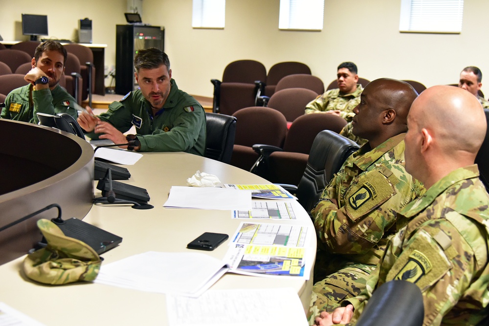 Italian Air Force and U.S. Army 173rd Airborne Brigade Airdrop Cooperation, 27 April 2018.