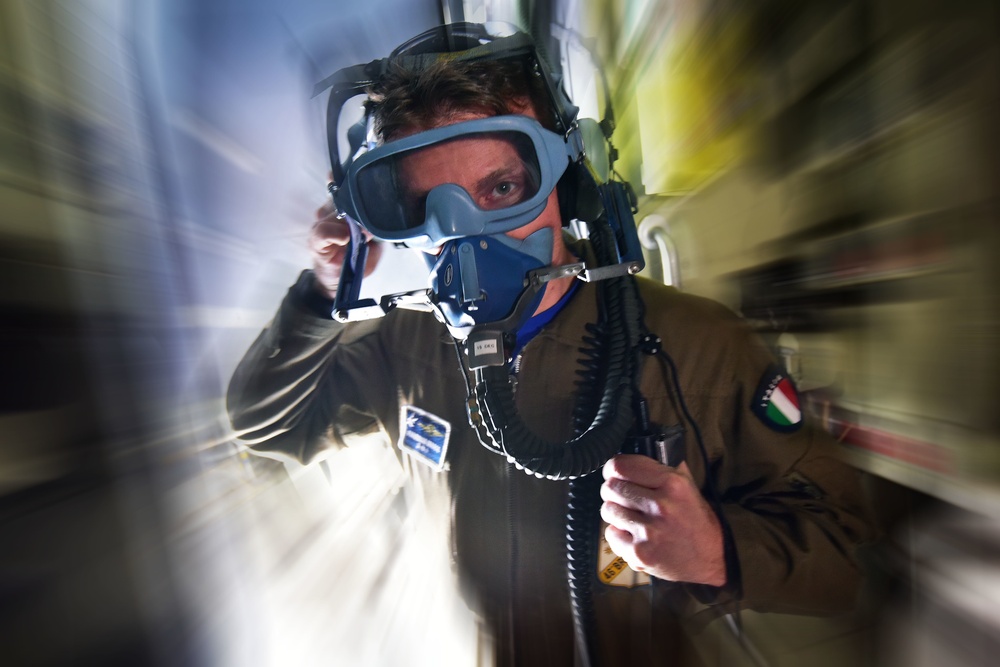 Italian Air Force and U.S. Army 173rd Airborne Brigade Airdrop Cooperation, 27 April 2018.