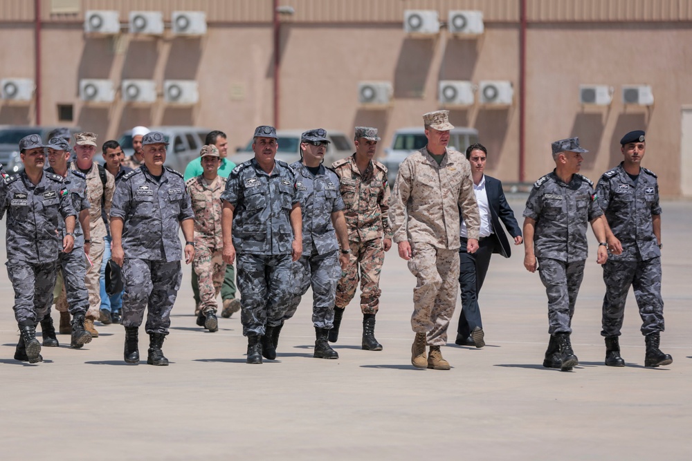 MARCENT commander attends 77th Jordanian Marine Battalion change of command