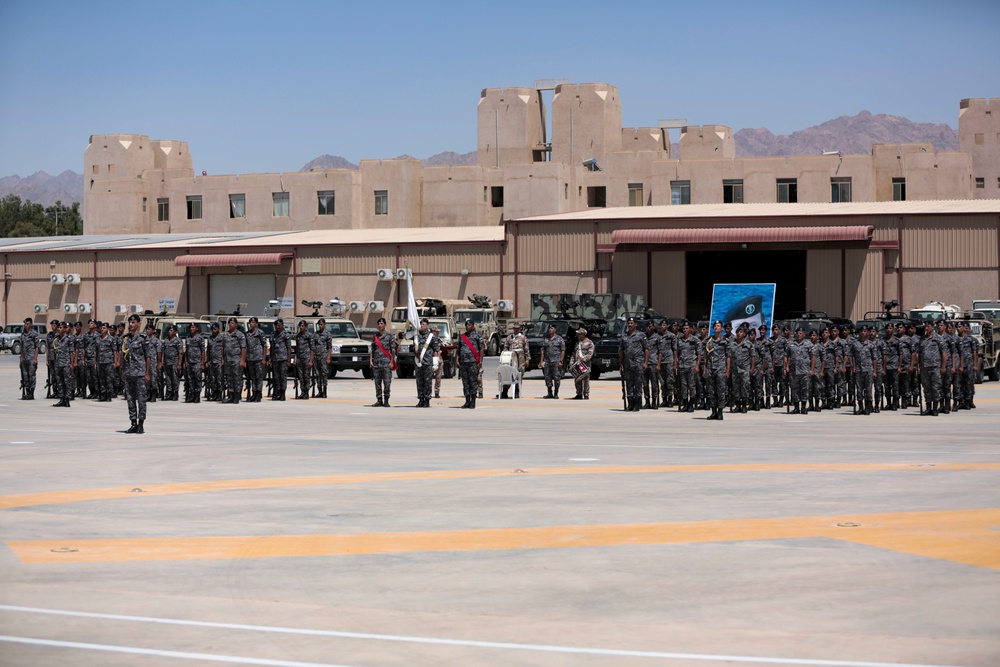 MARCENT commander attends 77th Jordanian Marine Battalion change of command