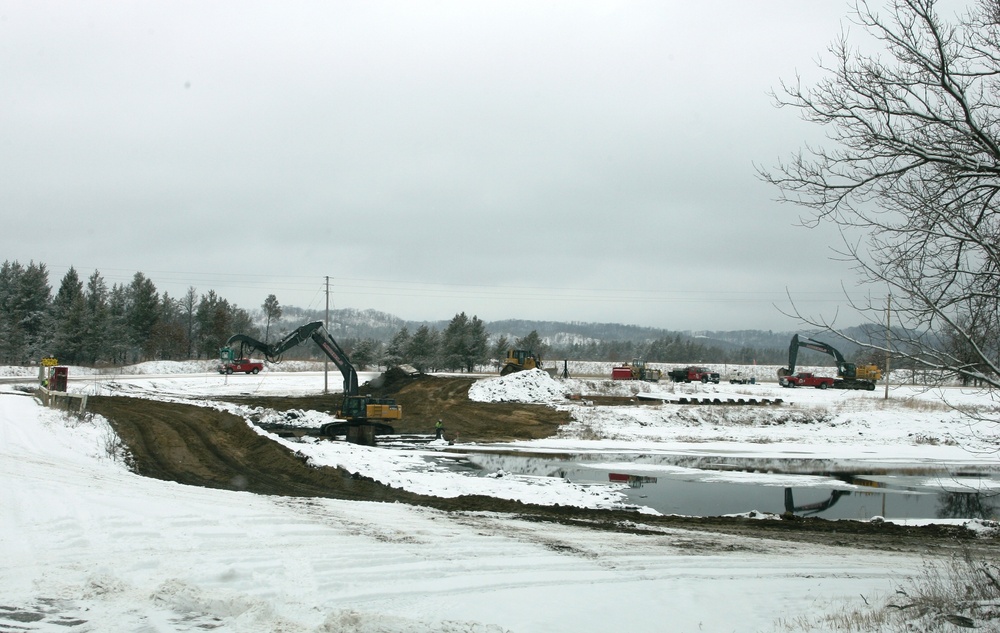 2015 Alderwood Dam Project at Fort McCoy