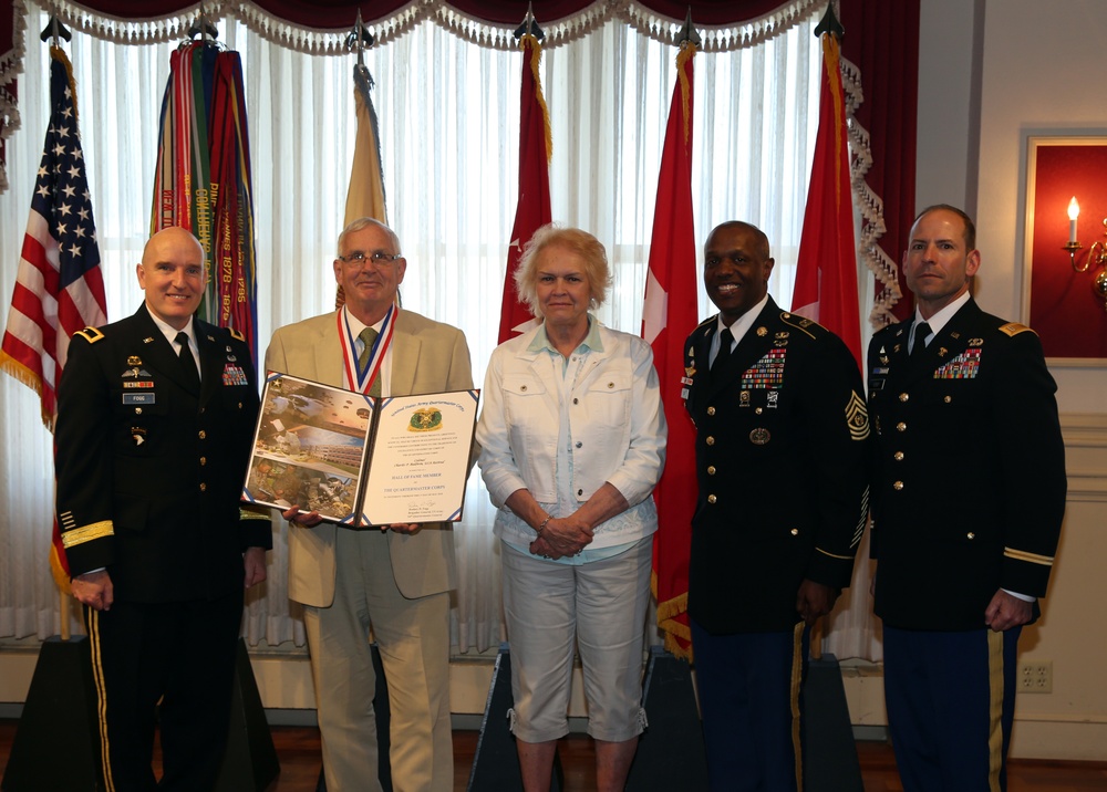 The Quartermaster Corps honors its Hall of Fame recipients.