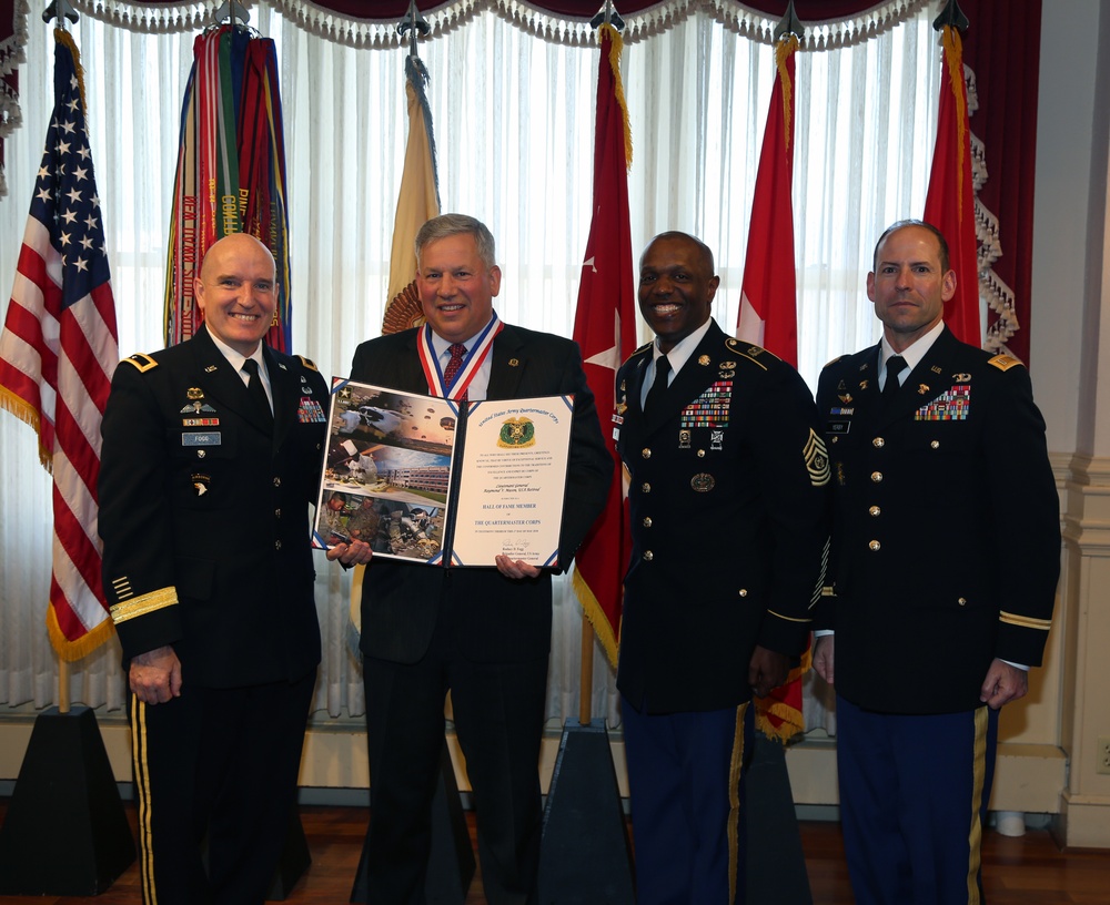 The Quartermaster Corps honors its Hall of Fame recipients.