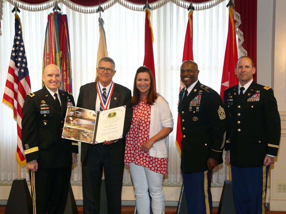 The Quartermaster Corps honors its Hall of Fame recipients.