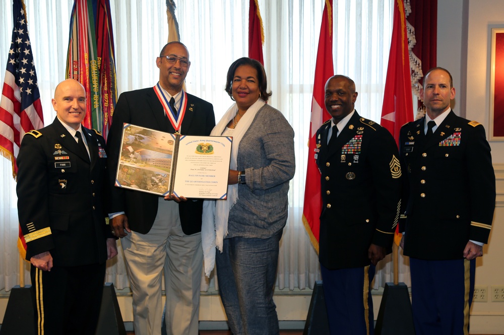 The Quartermaster Corps honors its Hall of Fame recipients.