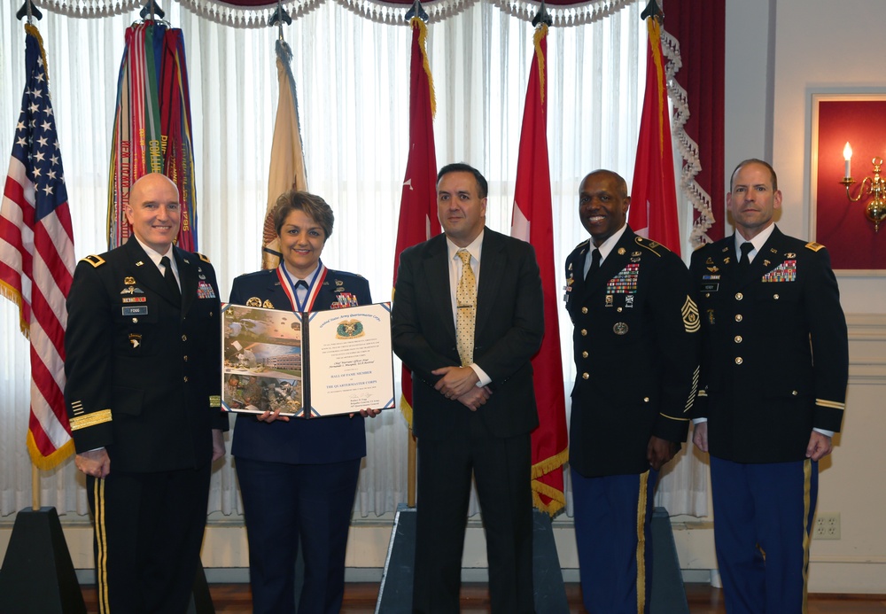 The Quartermaster Corps honors its Hall of Fame recipients.