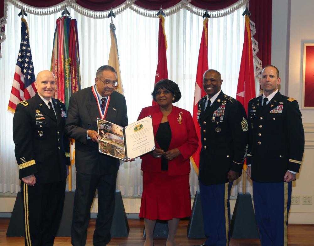 The Quartermaster Corps honors its Hall of Fame recipients.