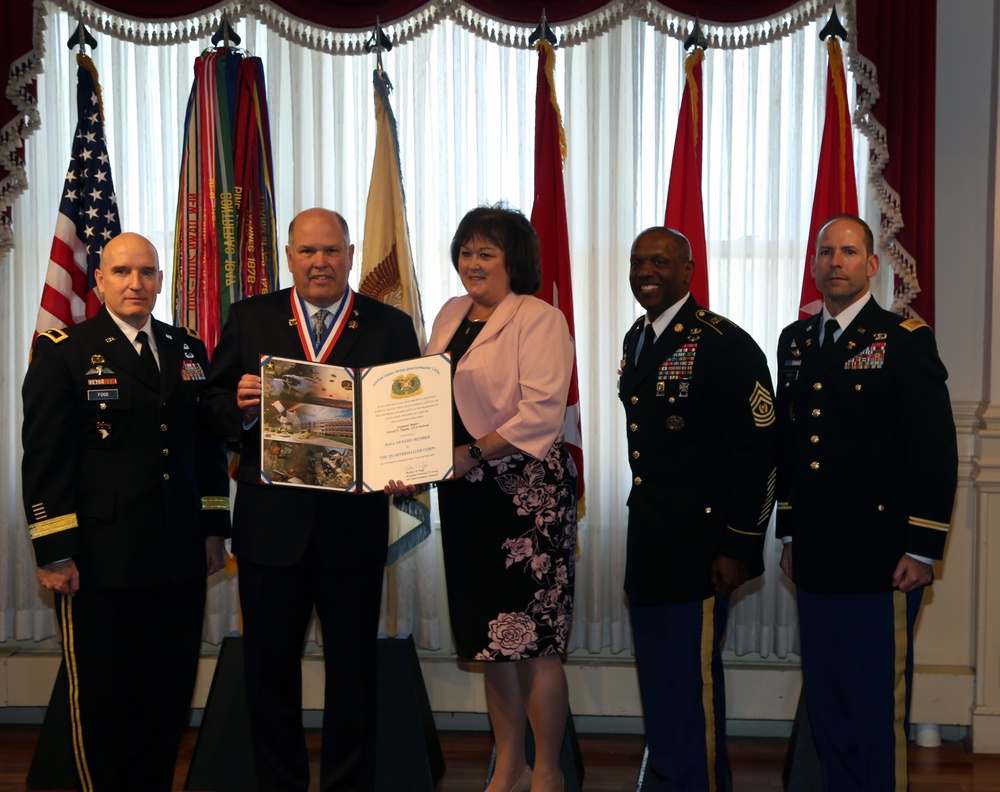 The Quartermaster Corps honors its Hall of Fame recipients.