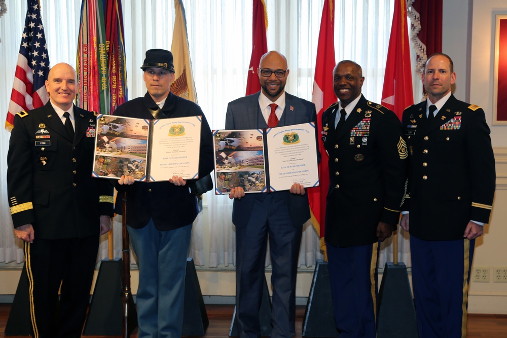 The Quartermaster Corps honors its Hall of Fame recipients.