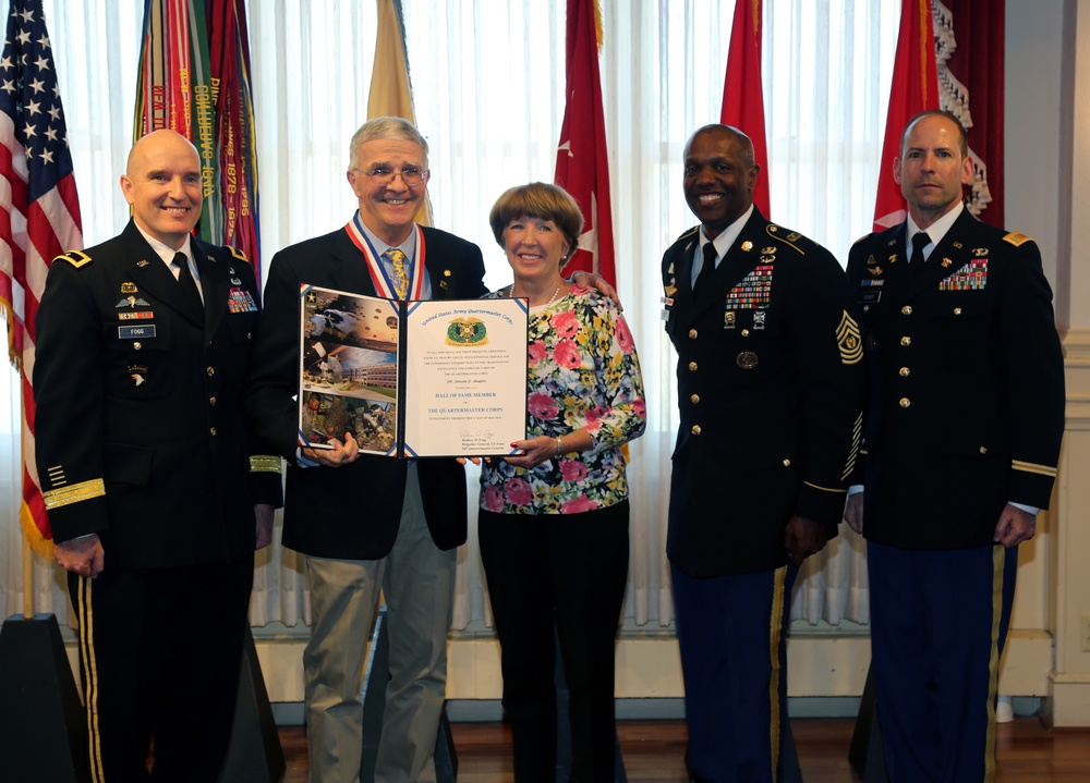 The Quartermaster Corps honors its Hall of Fame recipients.