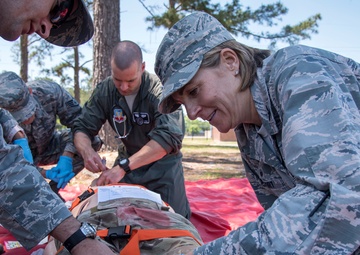 23d WG commander tours 23d MDG
