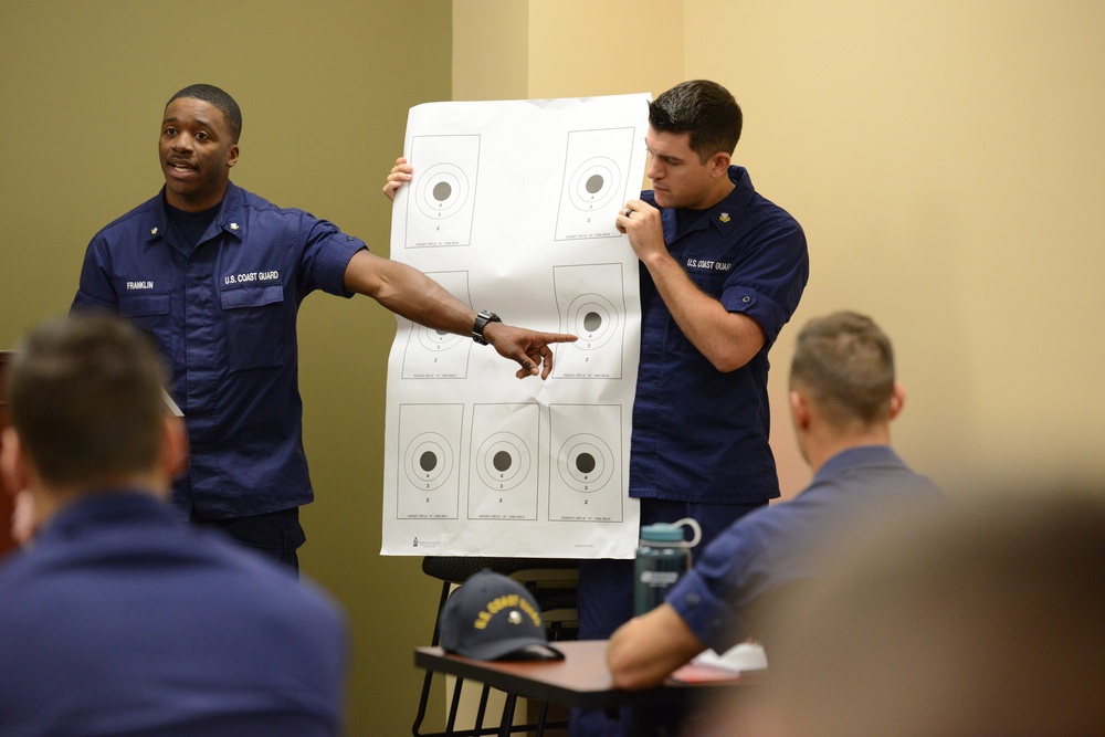 Coast Guard Firearms Instructor course