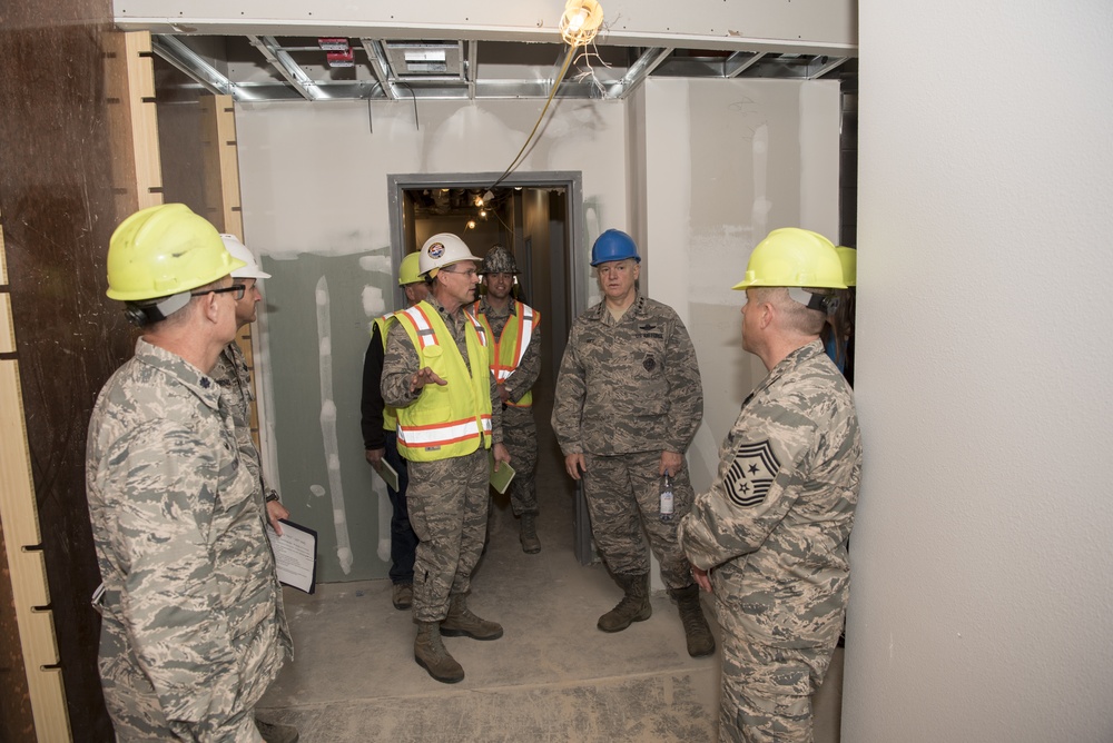 Lt. Gen. Rice's Visit to the Colorado Air National Guard
