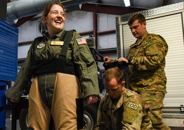 Cancer survivor becomes 'Airman for a Day'