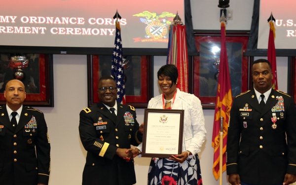 12th Ordnance Regimental Command Sergeant Major Retirement Ceremony