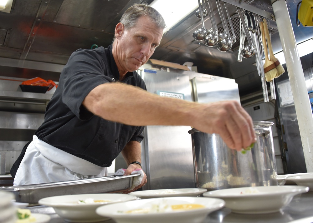 Coast Guard crews experience local chef's food for 2018 Fleet Week