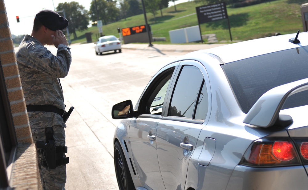 Fierce professionals secure Offutt gates