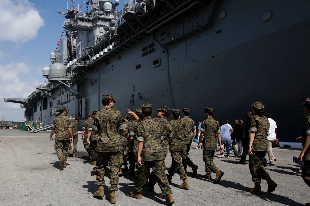 MCJROTC Cadets Visit Fleet Week Port Everglades