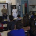 U.S. Marines And Sailors Go Back To School