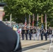 Macedonian Defense Minister Radmila Shekerinska Participates in an Armed Forces Full Honors Wreath-Laying Ceremony at the Tomb of the Unknown Soldier