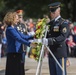 Macedonian Defense Minister Radmila Shekerinska Participates in an Armed Forces Full Honors Wreath-Laying Ceremony at the Tomb of the Unknown Soldier