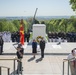 Macedonian Defense Minister Radmila Shekerinska Participates in an Armed Forces Full Honors Wreath-Laying Ceremony at the Tomb of the Unknown Soldier