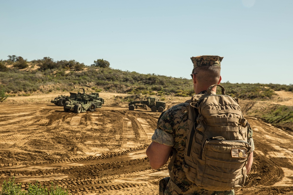 7th Engineer Support Battalion - Dig Site Exercise