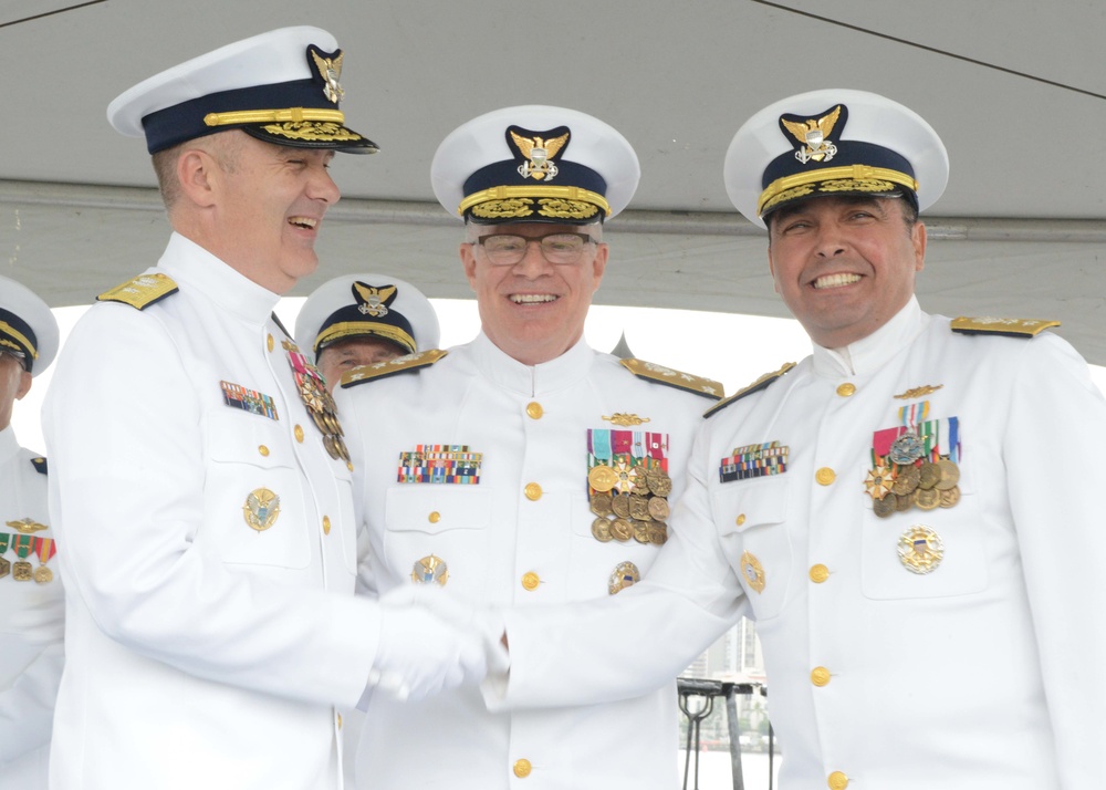 Coast Guard holds Change of Command, retirement ceremony for 14th District