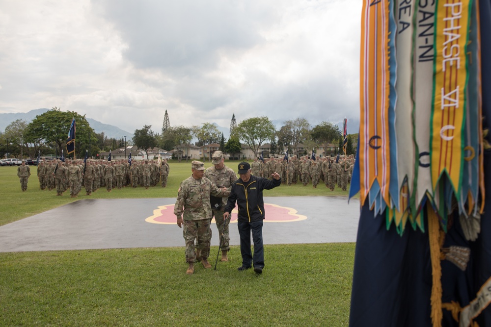 27th Infantry Regiment Honorary CSM Induction