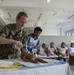 PP18 Medical personnel exchange techniques during a symposium at Trincomalee General Hospital.