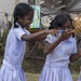 Service members participate in COMREL while in Sri Lanka