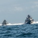 Mark VI Patrol Boats underway during Unit Level Training