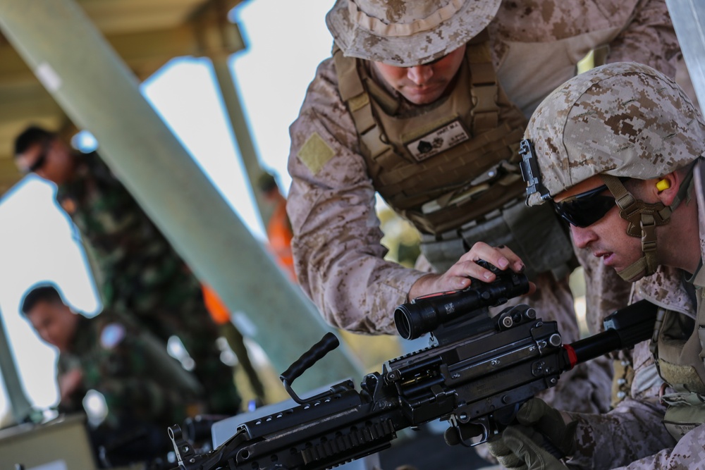 U.S. Marines compete in the AASAM 2018