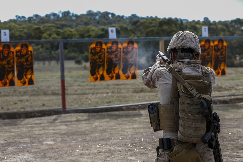 U.S. Marines compete in the AASAM 2018